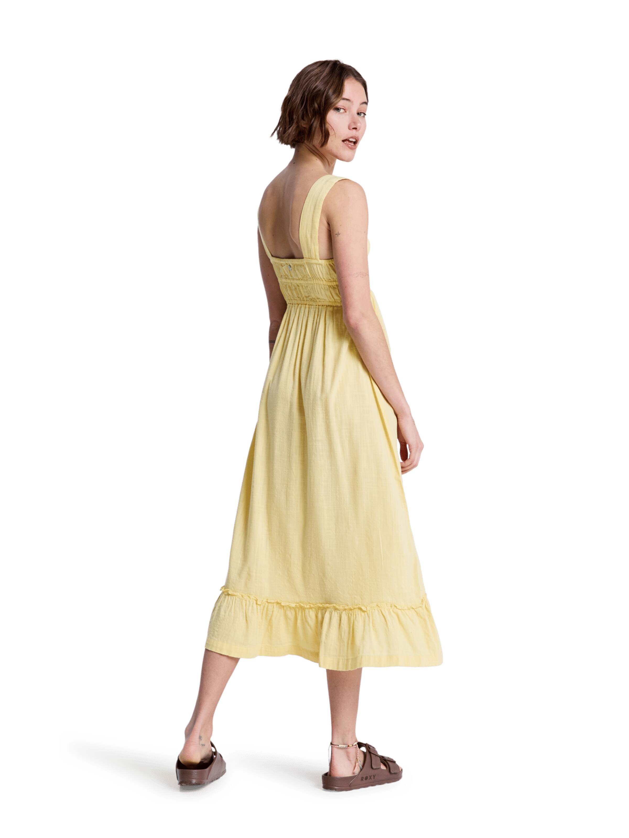 ROXY Kleid 'Paradise Winds' in Gelb