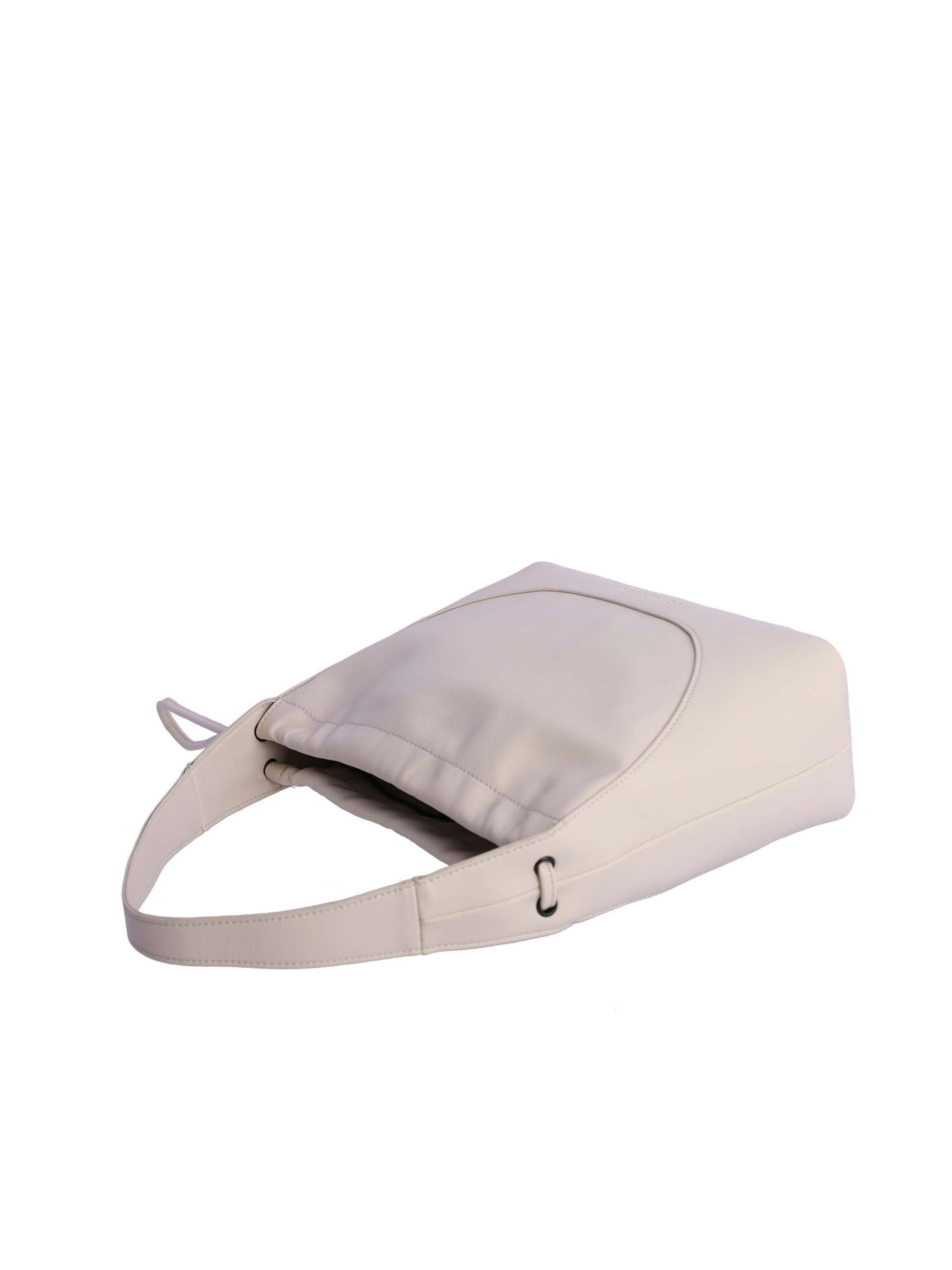 Don Algodon - Bolso de hombro 'Bolso de hombro para mujer DON ALGODON Verai de piel sintética con cremallera' en blanco