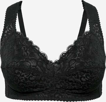 T-shirt Reggiseno di SHEEGO in nero: frontale