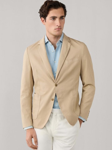 Slim fit Giacca da completo di Hackett London in beige: frontale