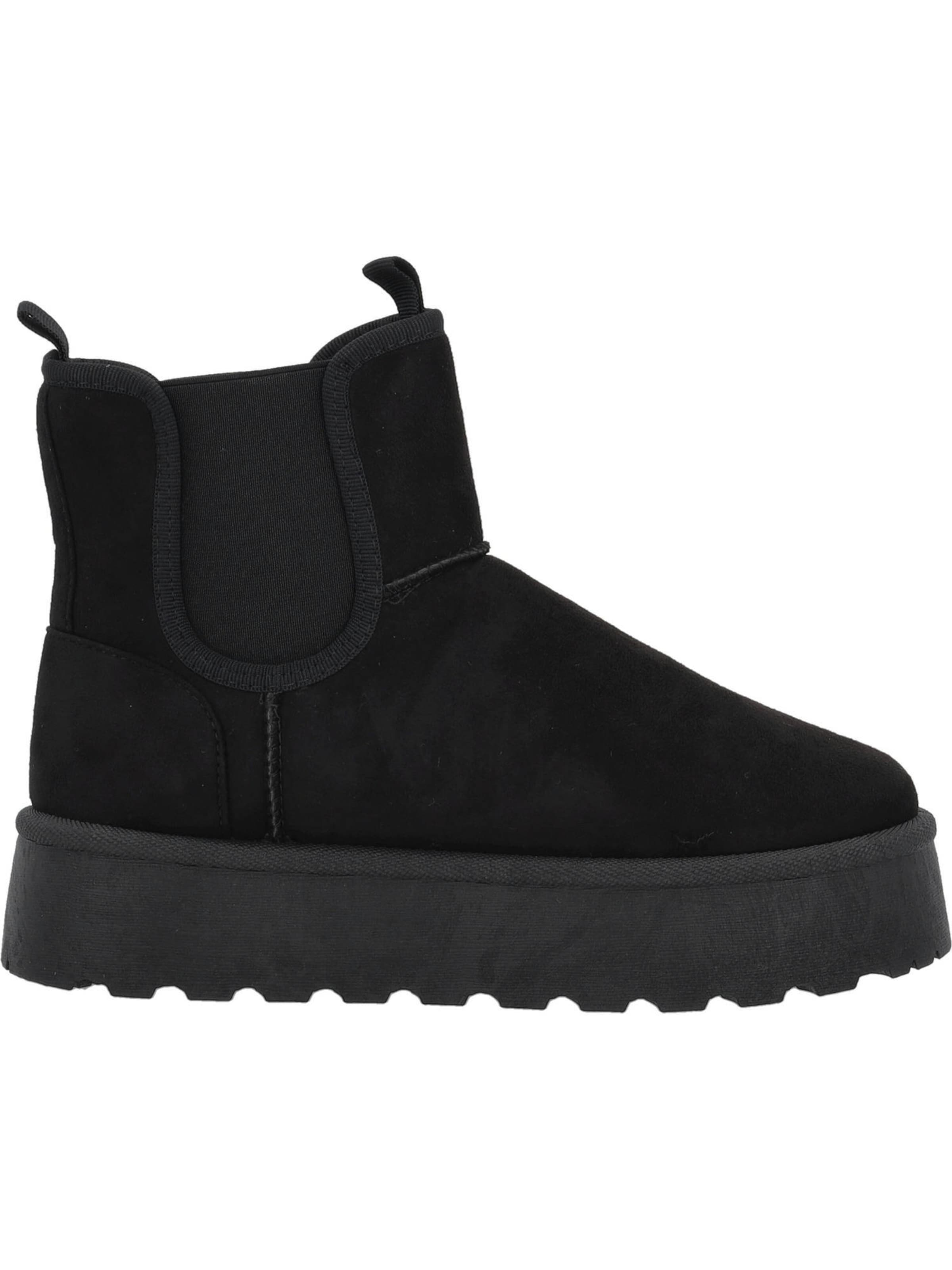 Boots 'Gallo' Palado en noir