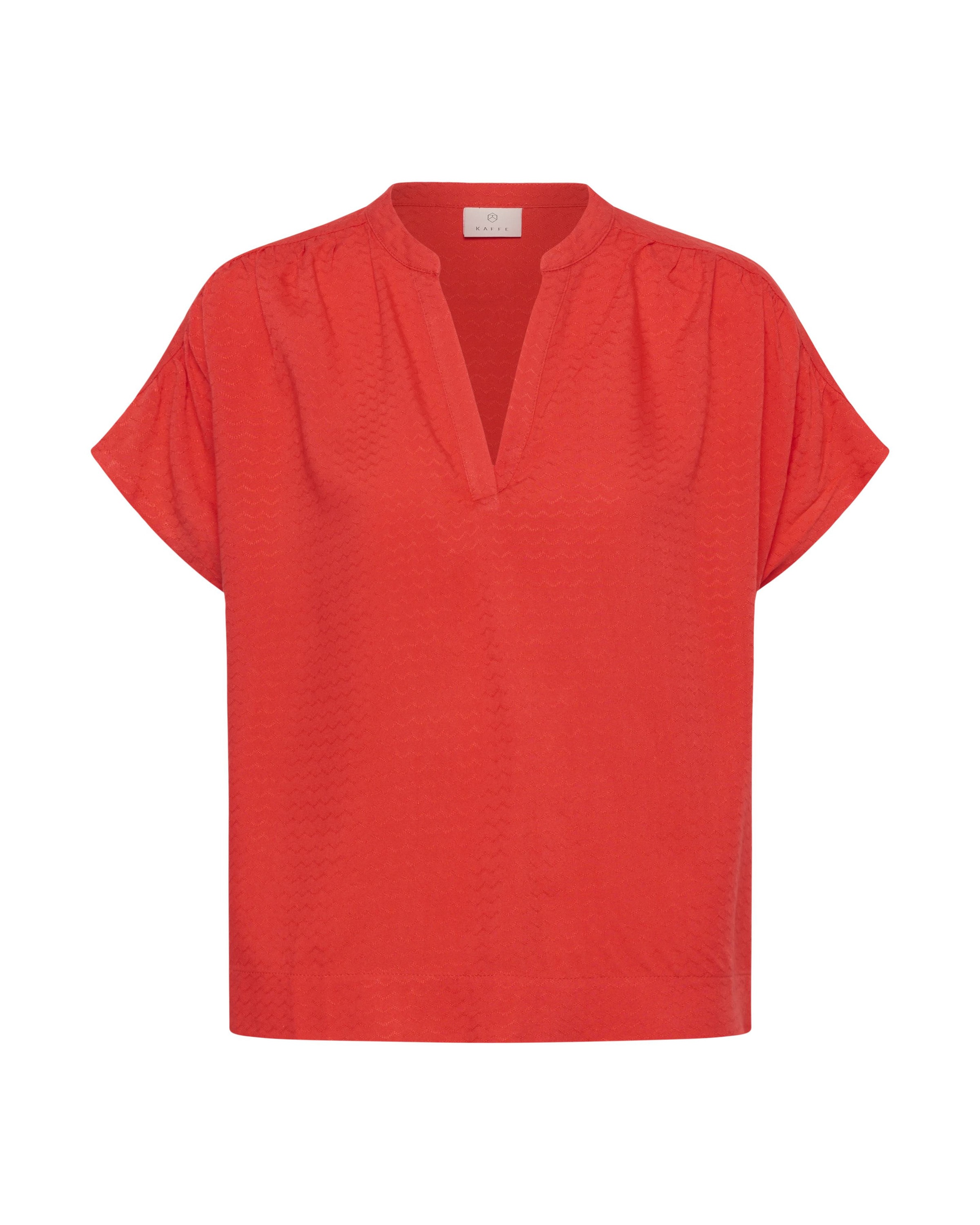 Kaffe - Blusa 'KAgina' em vermelho: frente