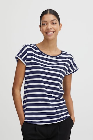 b.young Shirt 'Pamila' in Blauw: voorkant