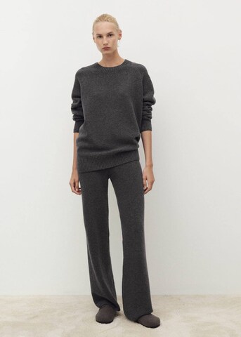 MANGO Loose fit Pants 'Camilo' in Grey