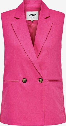 ONLY - Chaleco para traje 'Caro' en rosa: frente