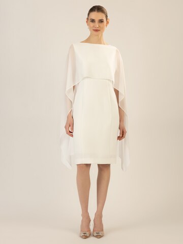 APART Sheath Dress in White