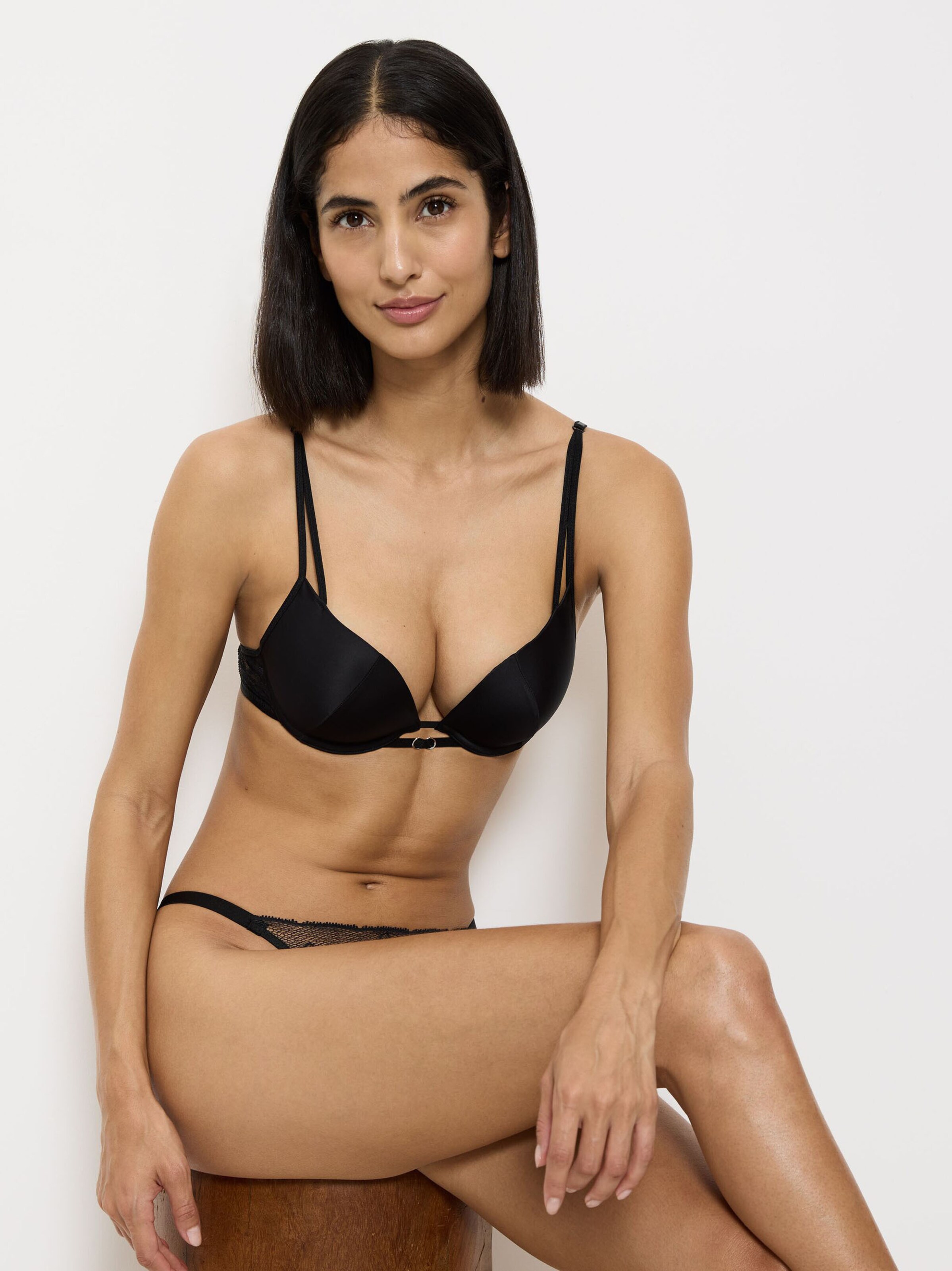 TRIUMPH Push-up Push-up-BH ' Crazy Stupid Love ' in Schwarz