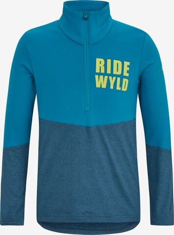 ZIENER Athletic Sweater 'JOKKA' in Blue: front