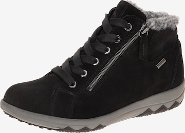 WALDLÄUFER Boots 'Waldläufer Teresa Winter Stiefelette schwarz H-Weite Waterproof 961971' in Schwarz: Vorderseite