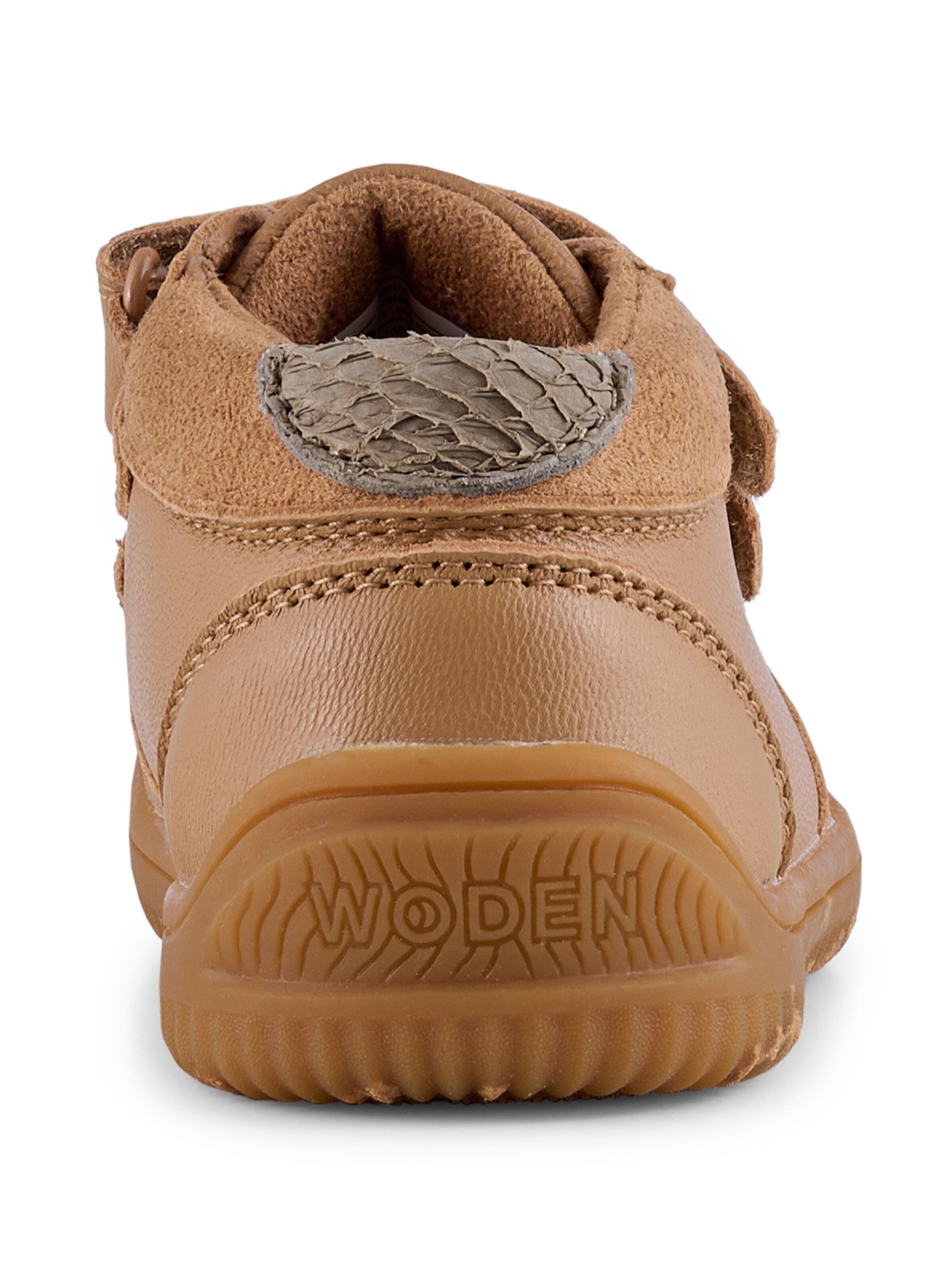 WODEN Sko til de første spæde skridt 'Tristan Leather' i brun