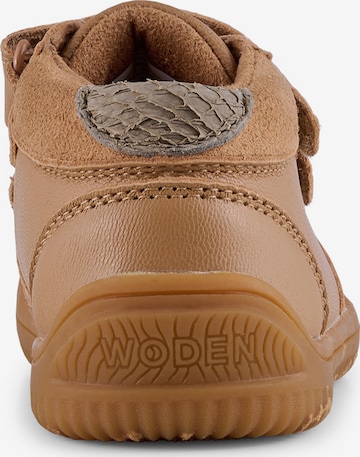 WODEN Sneakers 'Tristan Leather' in Braun