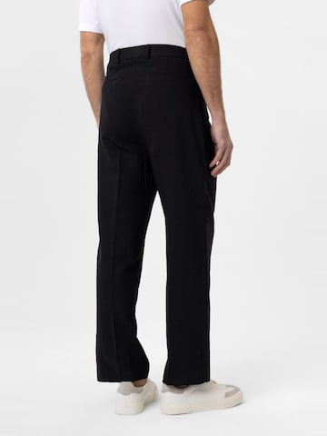 Antioch Regular Pleat-front trousers 'Kelton' in Black