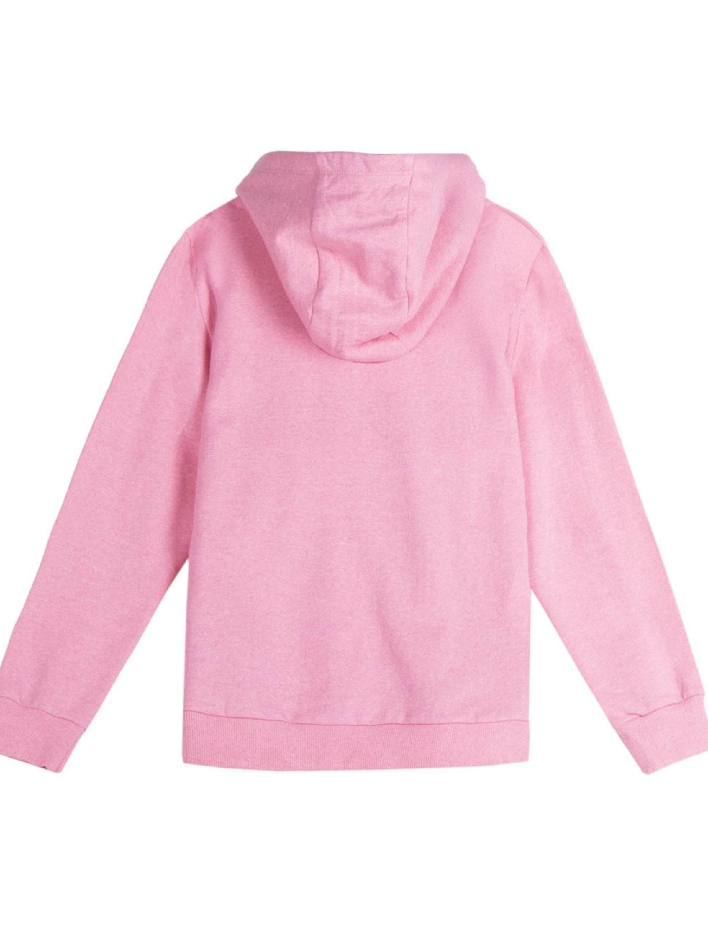 DISNEY Trui 'Stitch Hoodie Meisjes – Roze – Lange Mouwen – Disney Sweater' in Roze