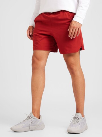 UNDER ARMOUR Szabványos Sportnadrágok - piros: elől