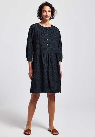 STREET ONE Shirt Dress in Blue: front