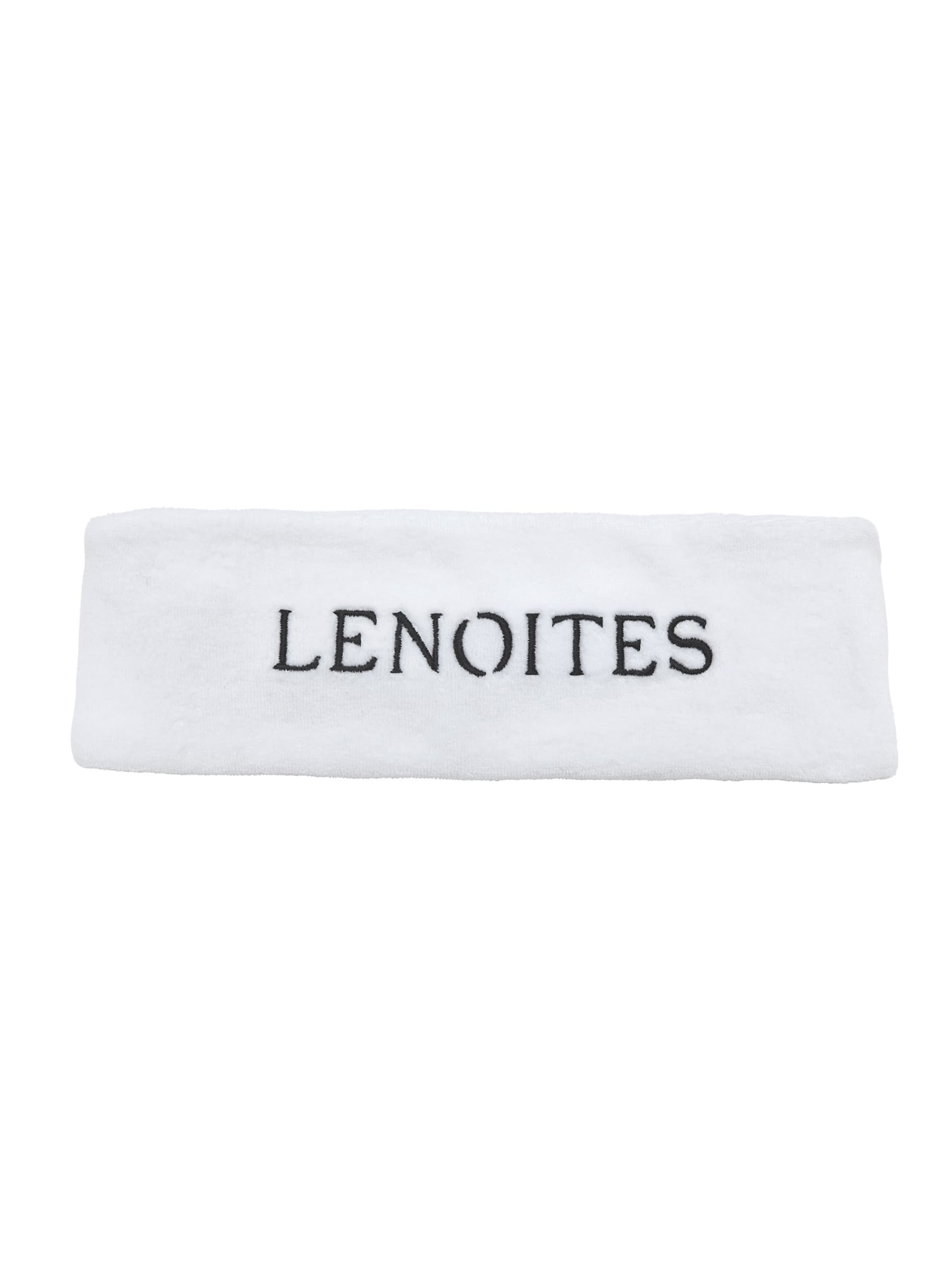 Lenoites Headband 'Spa ' in White: front
