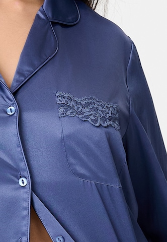 LingaDore Pyjama in Blau