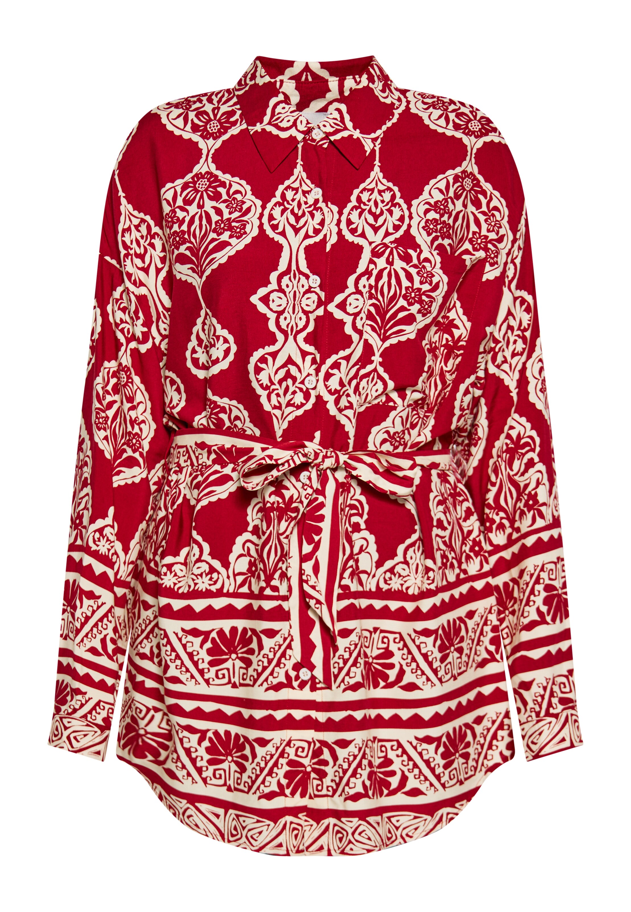 Usha Blúzka - Červená: predná strana