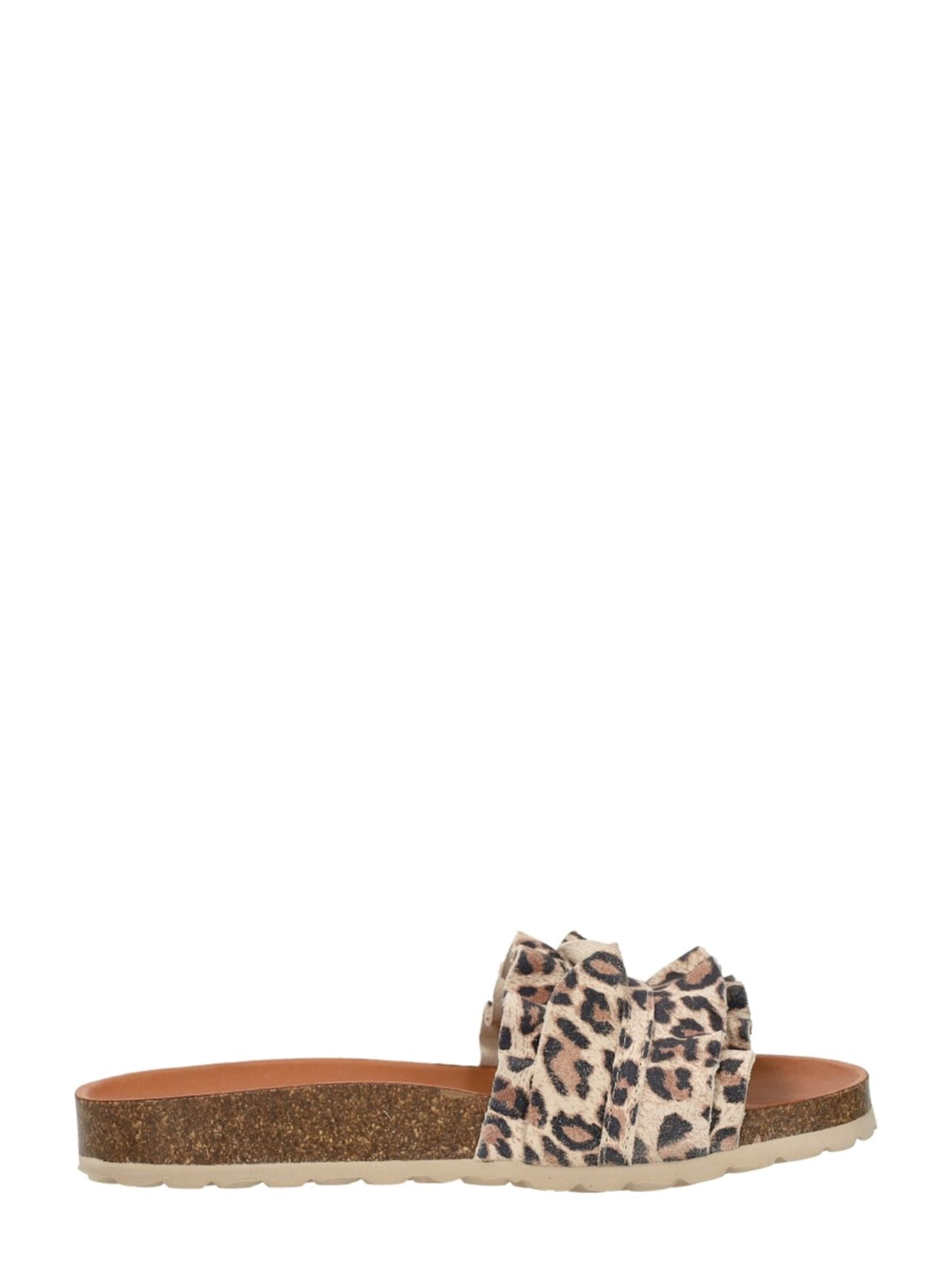 VERBENAS Mules 'Rocio' in Beige