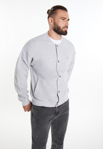 DreiMaster Vintage Between-Season Jacket in Grey: front