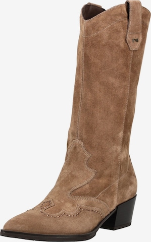 Nero Giardini Cowboystiefel in Braun: Vorderseite