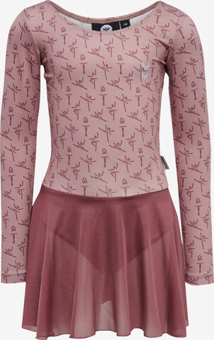 Robe de sport Hummel en rose : devant