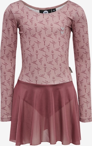 Hummel Sports Dress in Pink: front