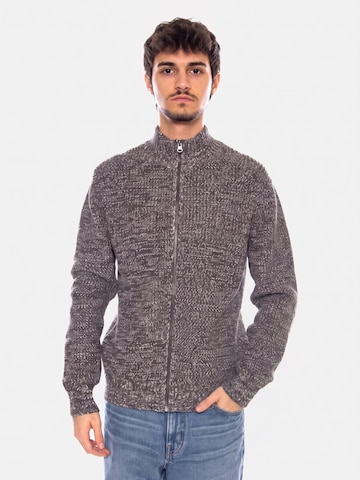 Lee Strickjacke in Grau: Vorderseite