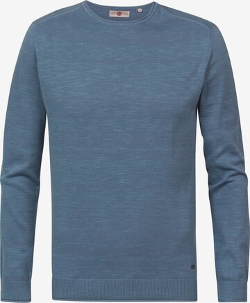 Petrol Industries Sweater in Blue: front