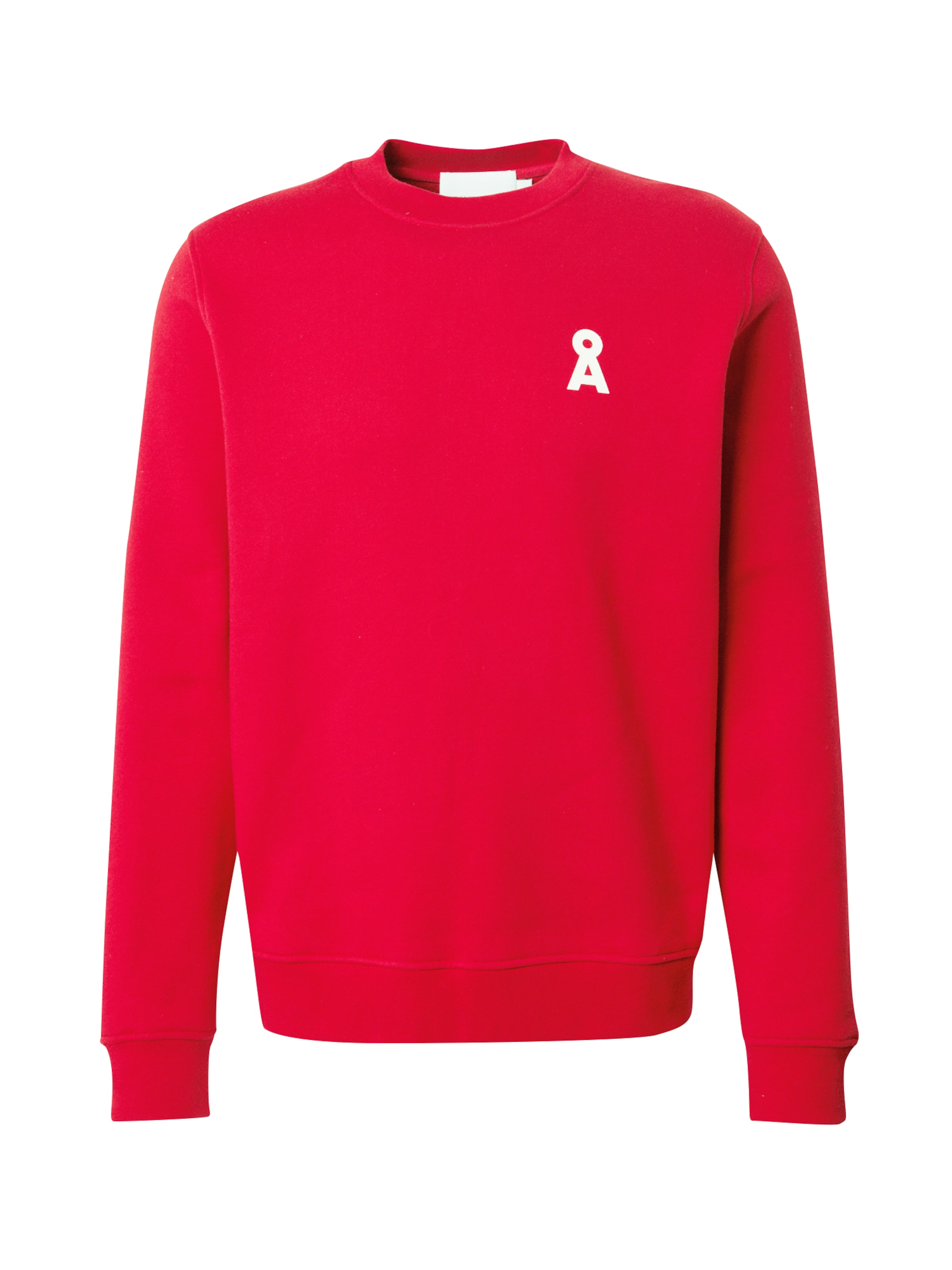 ARMEDANGELS Sweatshirt 'BAARO CHANGES' i röd: framsida