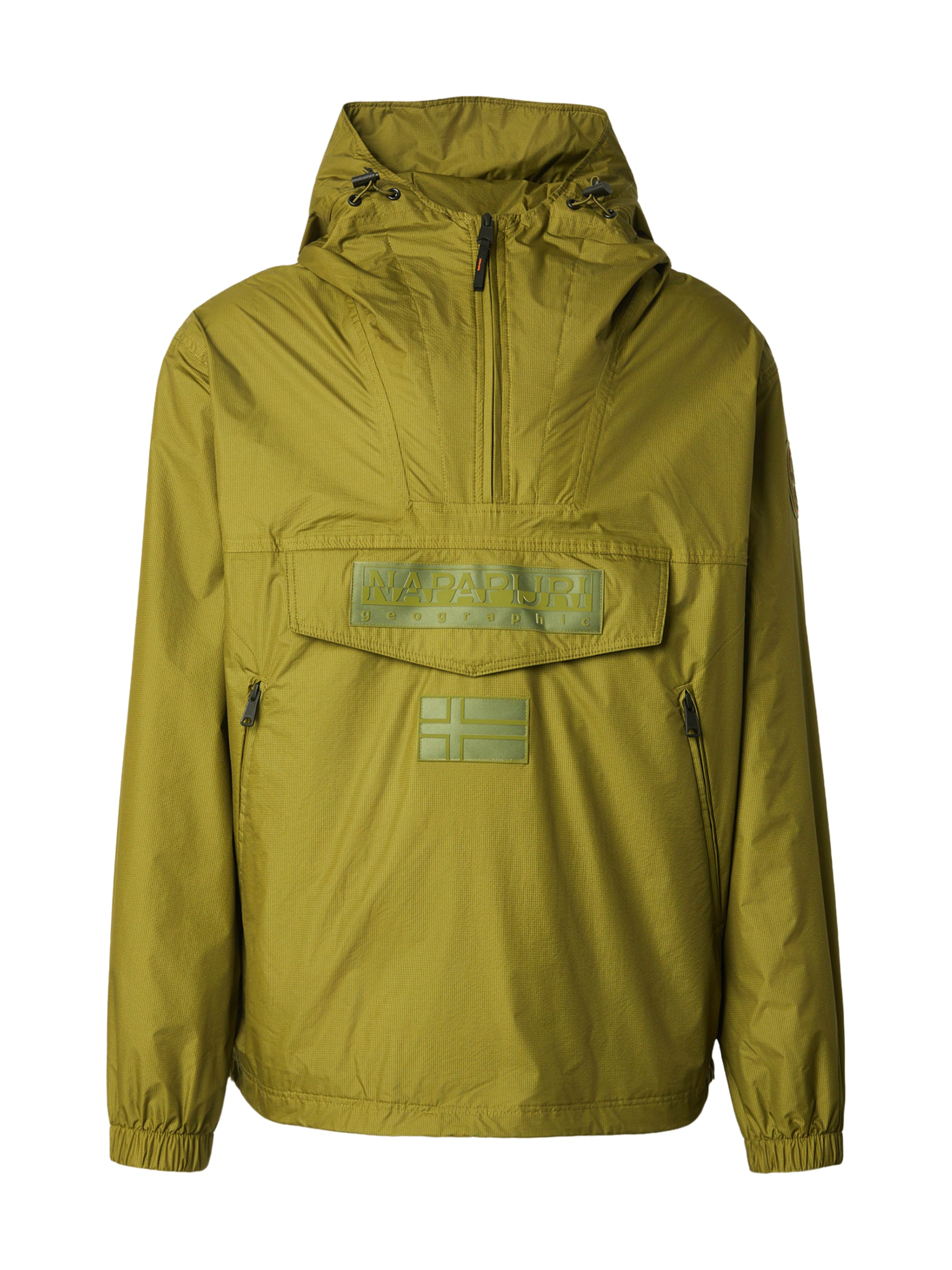 NAPAPIJRI - Chaqueta de entretiempo 'NEXT' en verde: frente