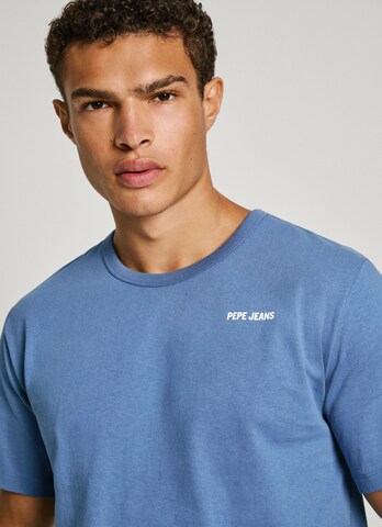 Pepe Jeans Shirt 'Aaron' in Blauw