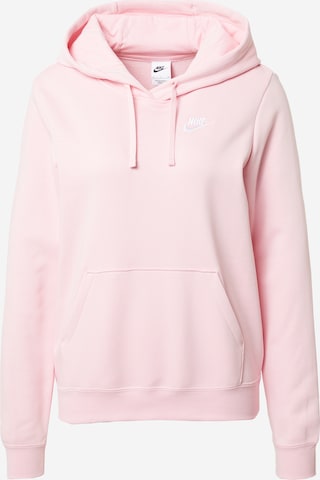 Nike SportswearSweater majica - roza boja: prednji dio