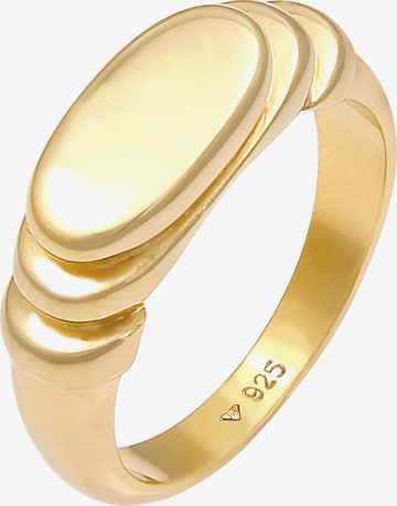 ELLI Ring Siegelring in Gold: predná strana