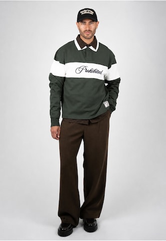 Sweat-shirt 'Back In The Days' Prohibited en vert