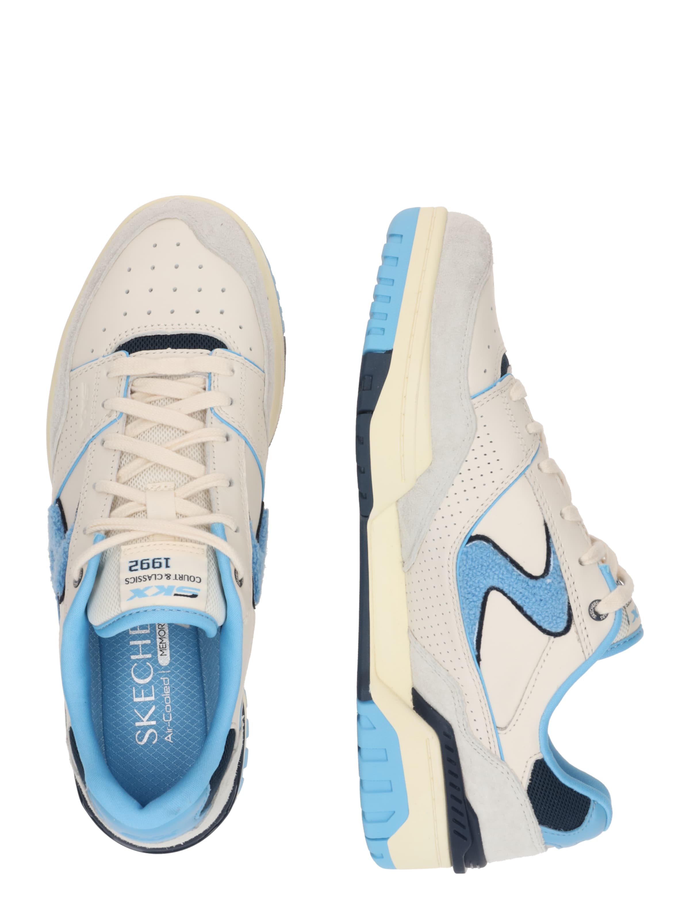 SKECHERS Nizke superge 'S-1992' | bela barva