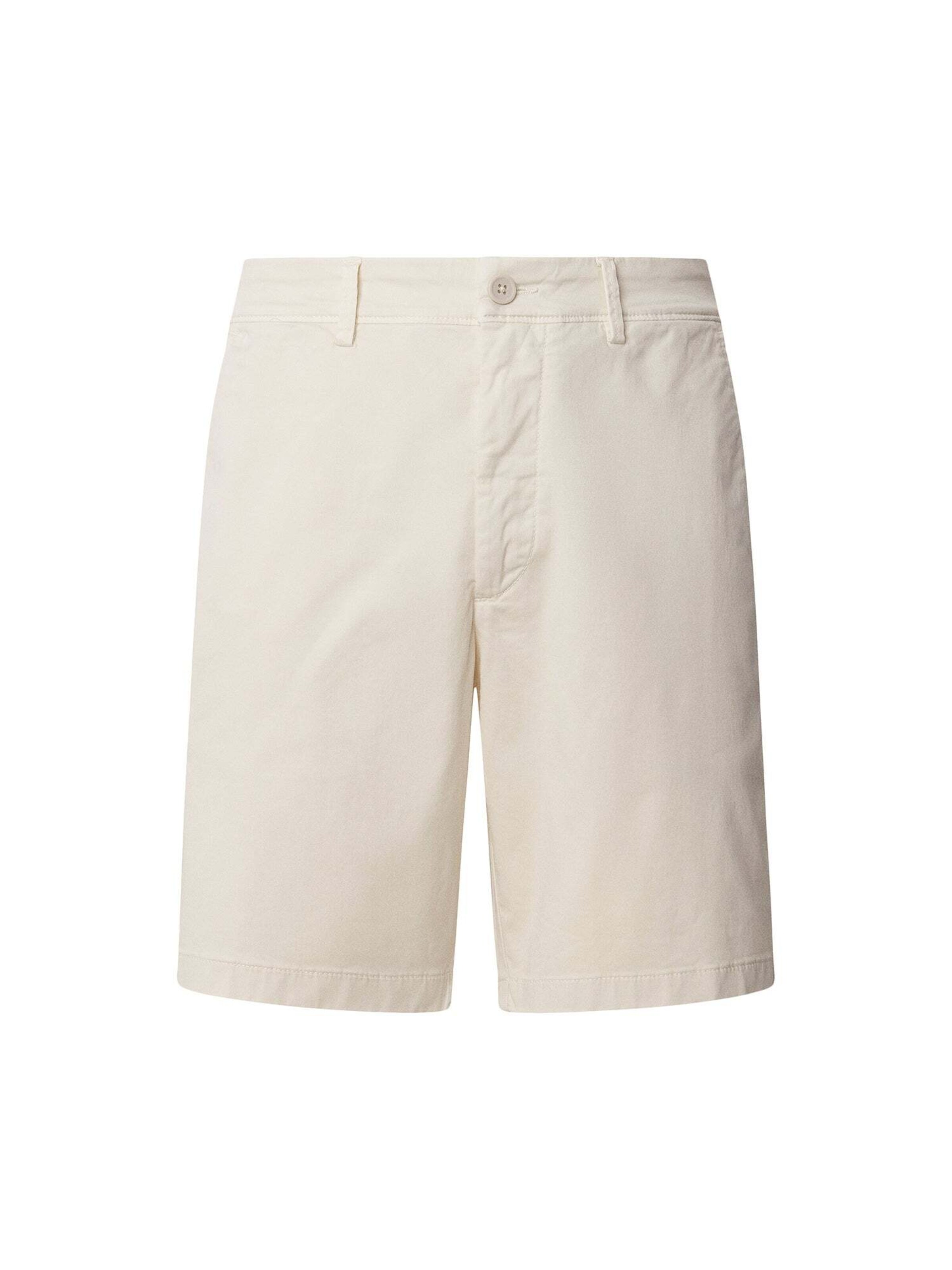 Pepe Jeans Chino 'REGULAR' in Wit: voorkant