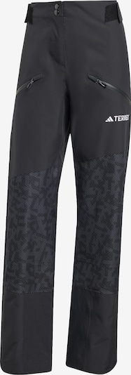 ADIDAS TERREX Outdoorhose 'Terrex Xperior' in schwarz / weiß, Produktansicht