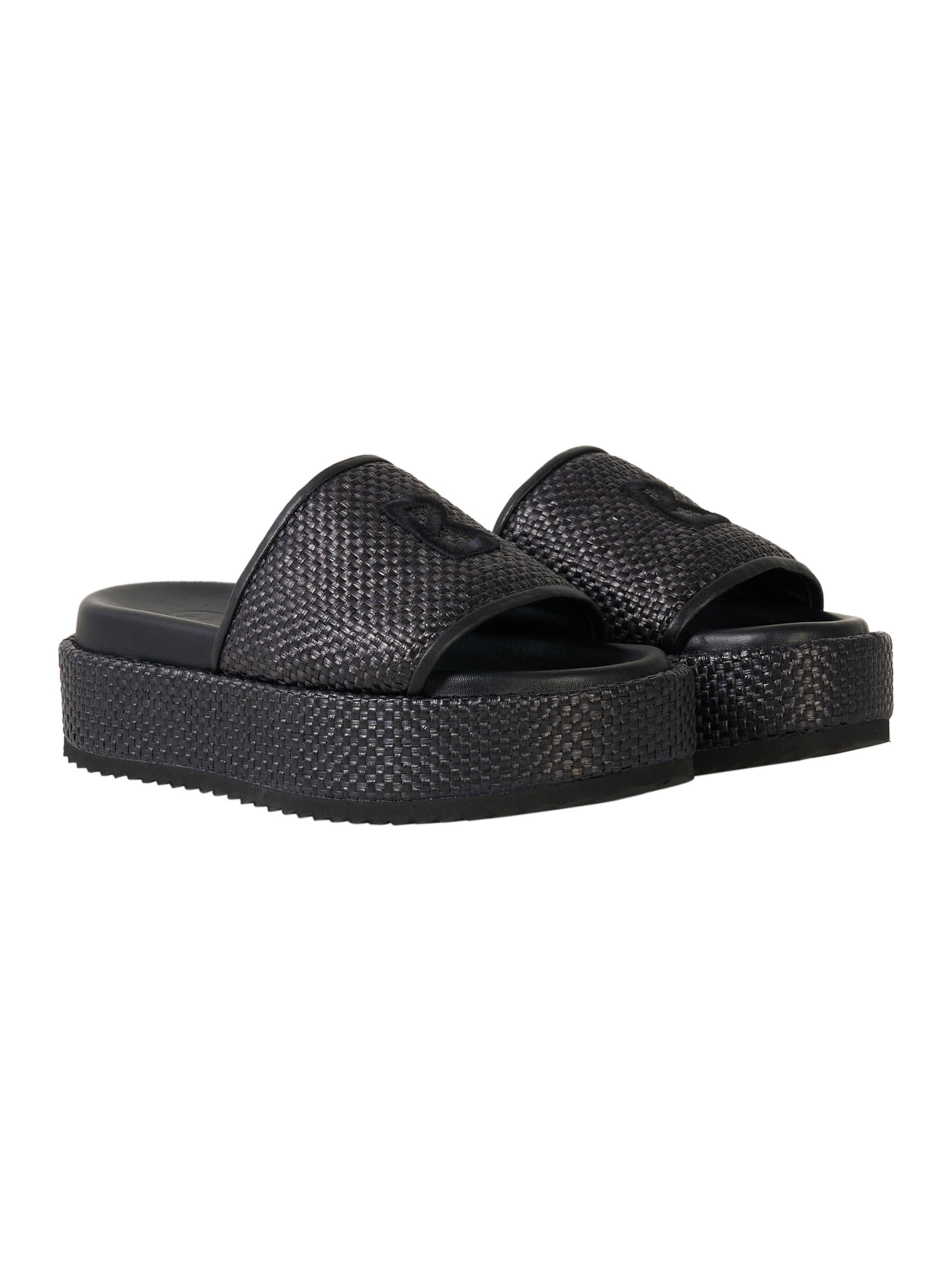 BOGNER Pantolette 'Sorrento' in Schwarz