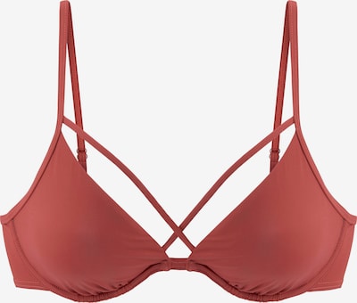LASCANA Hauts de bikini en rouge rouille, Vue avec produit