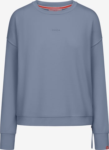 Frieda & Freddies NY Sweatshirt in Blau: Vorderseite
