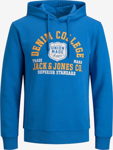 Sweat-shirt Jack & Jones Plus en bleu : devant