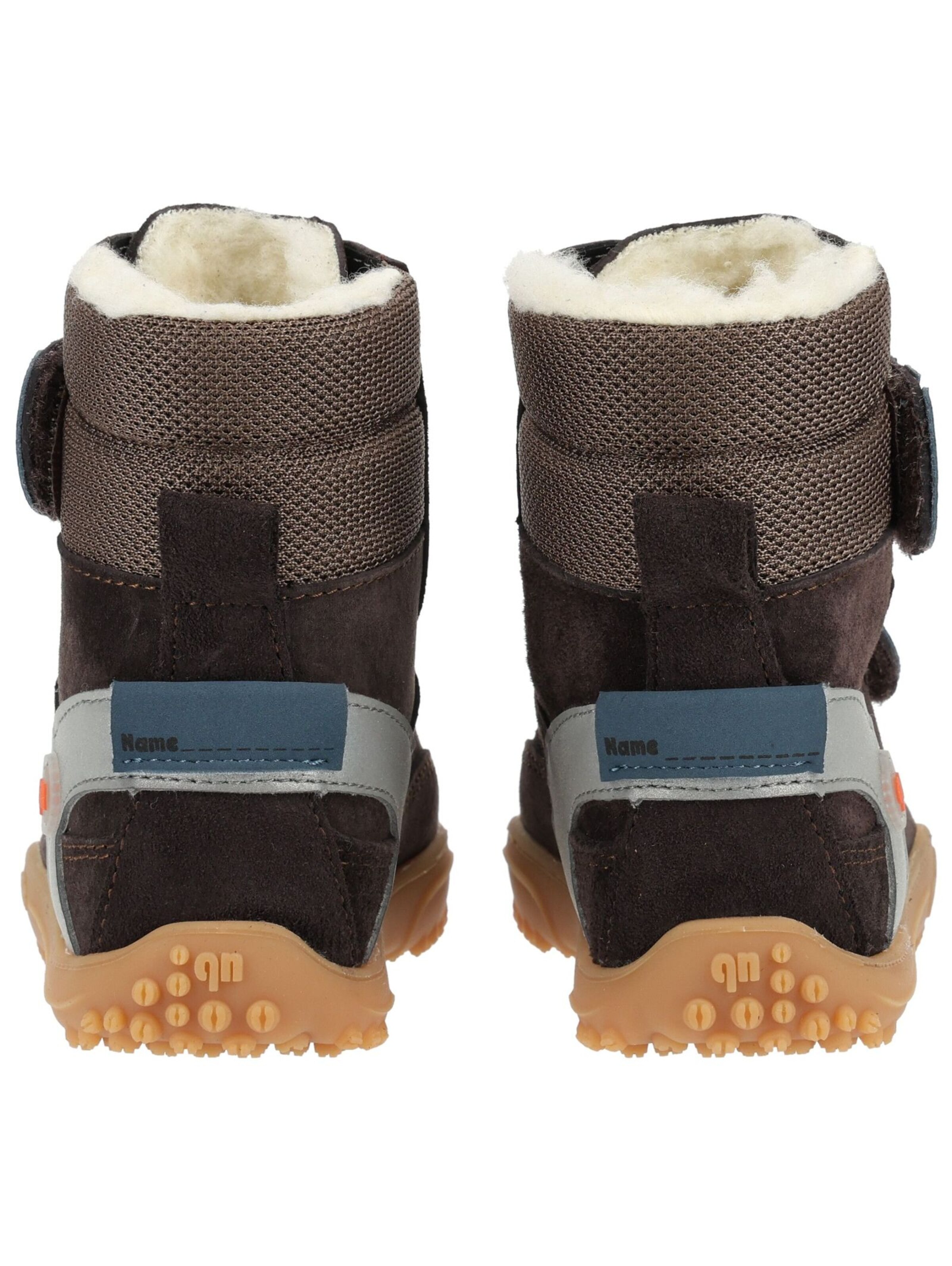 Qnuffs Stiefel in Braun: Rückseite