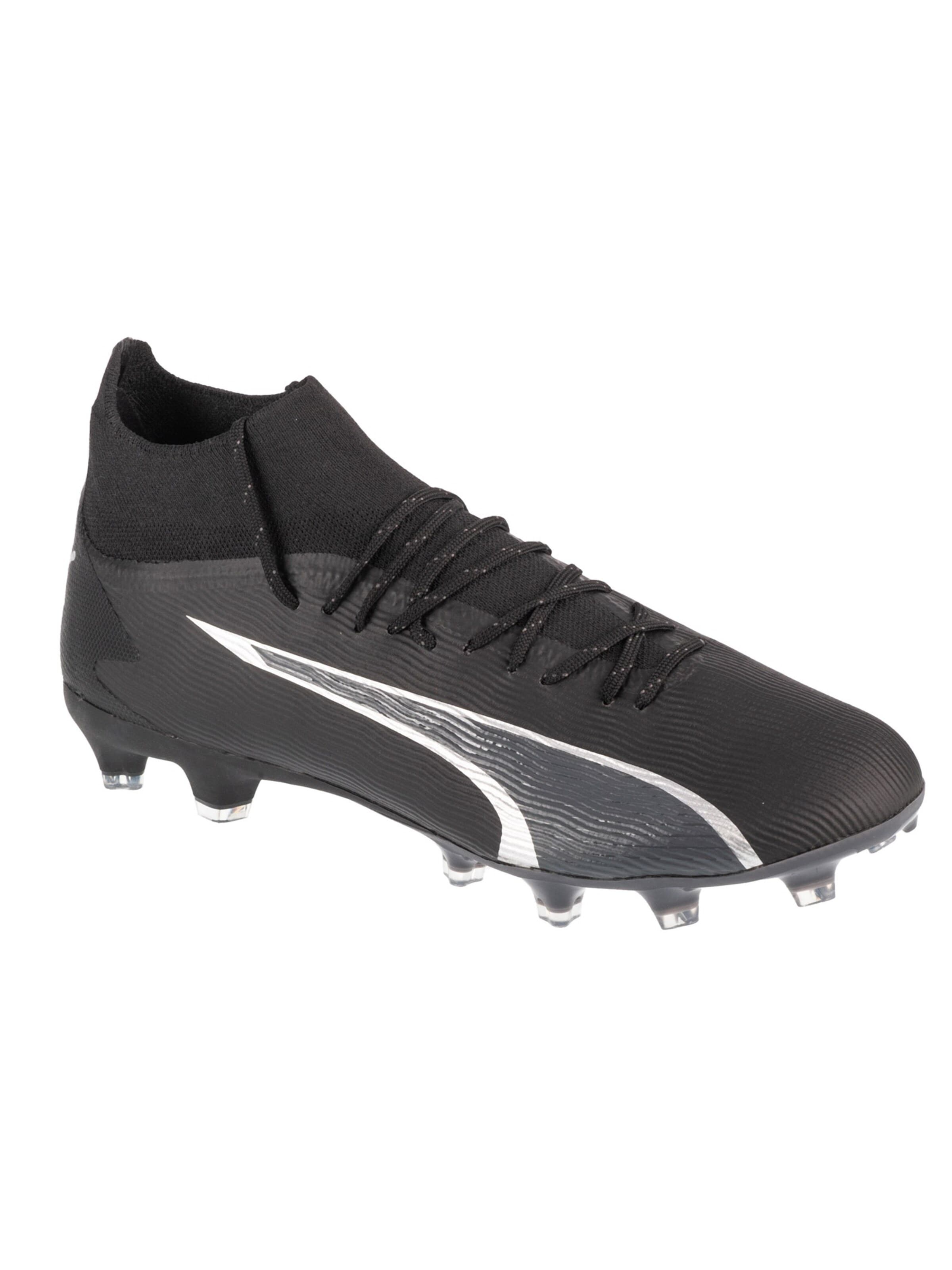 PUMA Soccer shoe 'Puma Ultra Pro FG/AG' in Black: front