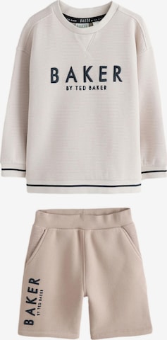 Tuta da jogging di Baker by Ted Baker in beige: frontale