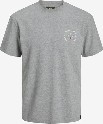 T-Shirt 'Eddy' R.D.D. ROYAL DENIM DIVISION en gris : devant