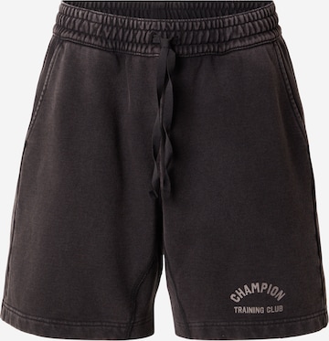 Loosefit Pantalon Champion Authentic Athletic Apparel en noir : devant