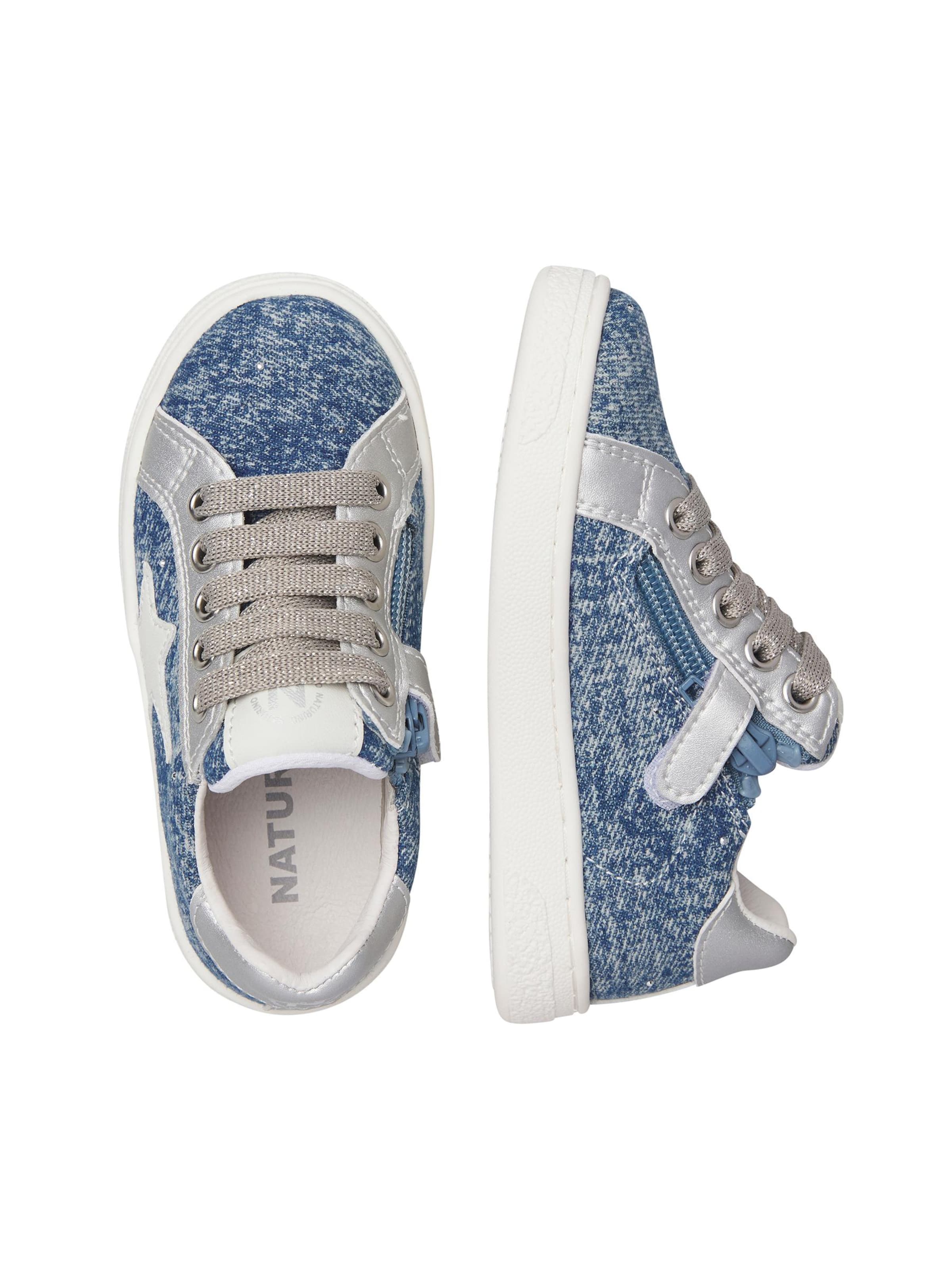 NATURINO Halbschuh 'PINN ZIP.'‌‌‌‌‌‌‌‌‌ in Weiß
