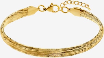 Lucardi Armband 'Statement' in Gold: Vorderseite