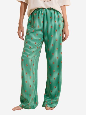 Pantaloncini da pigiama 'Roby' di ETAM in verde: frontale